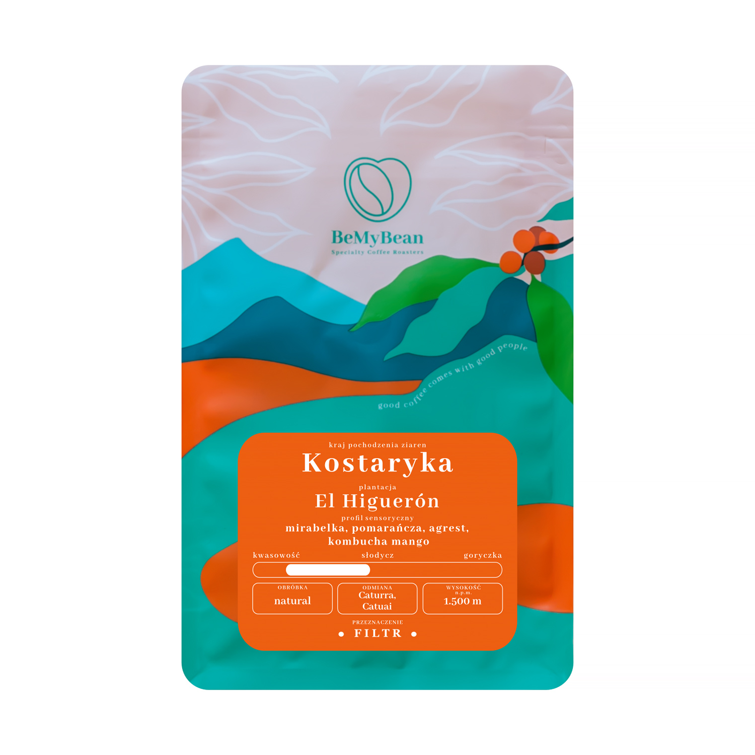 BeMyBean - Kostaryka El Higueron Natural Filter 250 g
