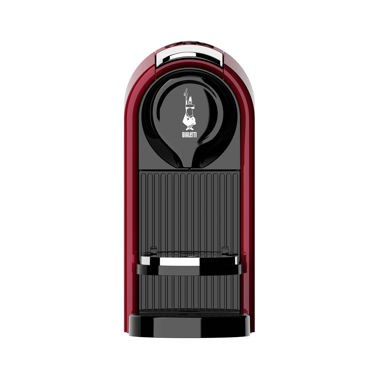 Bialetti - Capsule Coffee Maker Gioia Plus - Red + 48 capsule NAPOLI
