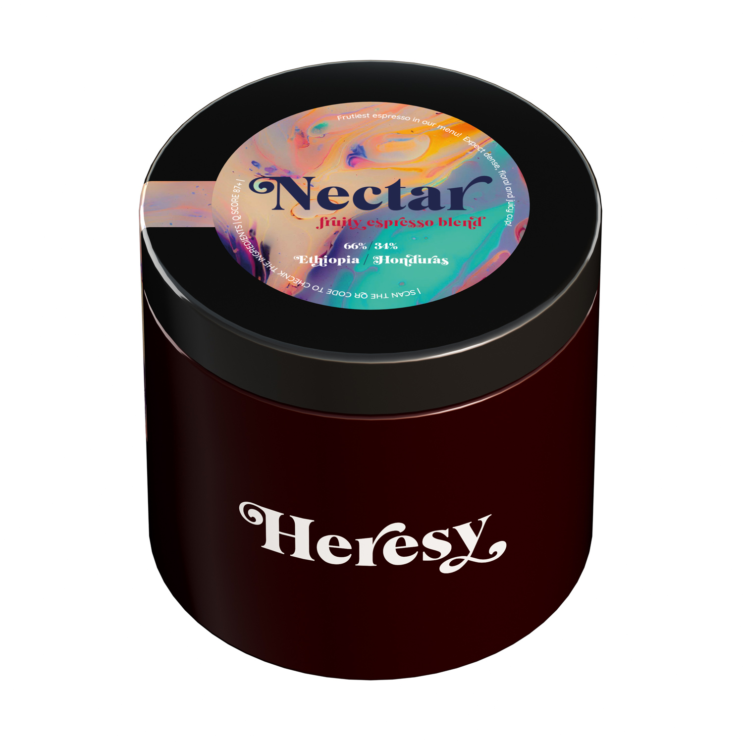 Heresy - kawa ziarnista Nectar Fruity Espresso Blend 252 g