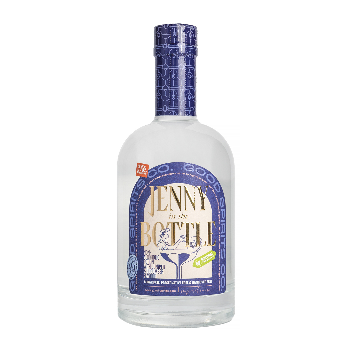 Good Spirits Co. - Jenny in the Bottle - Non-alcoholic Gin 700ml