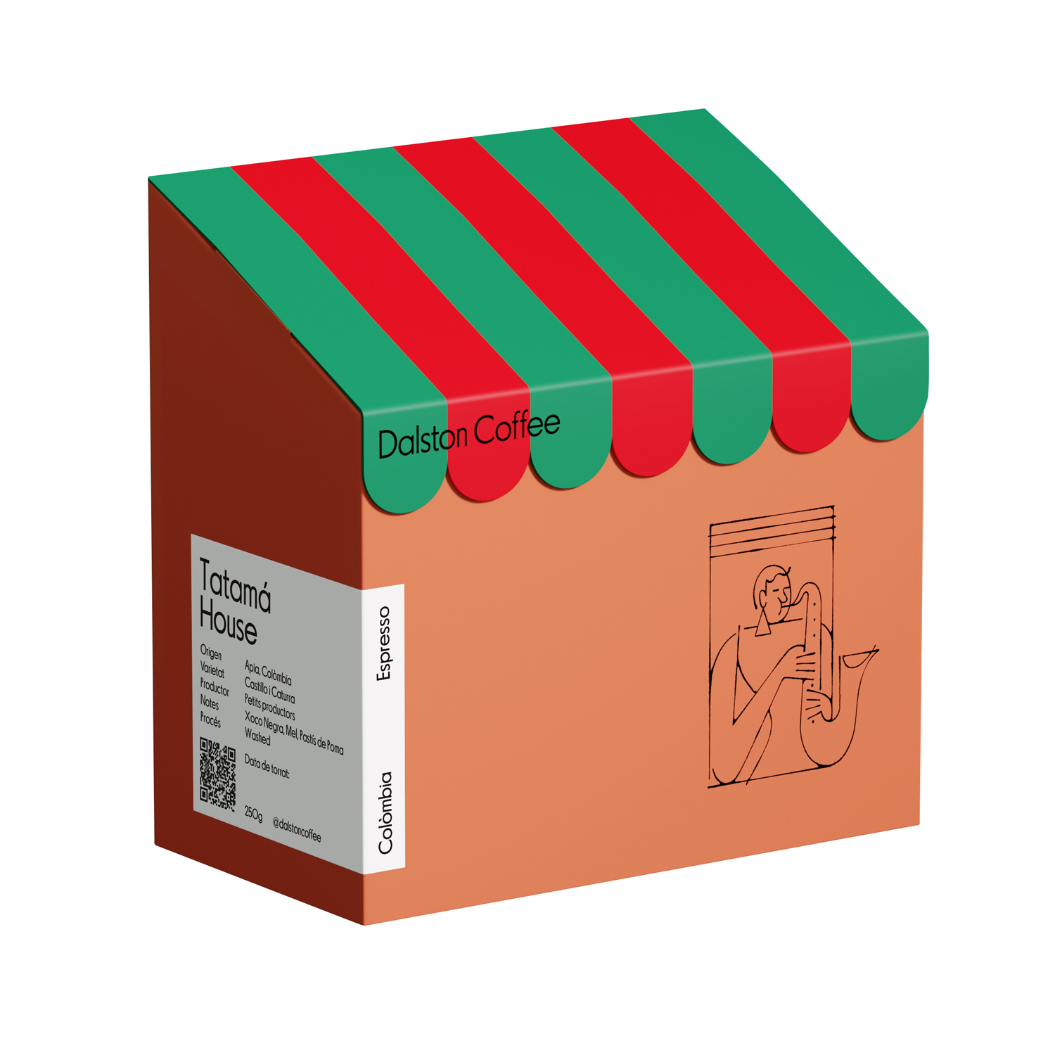 Dalston Coffee - Colombia Tatama Washed Espresso 250 g