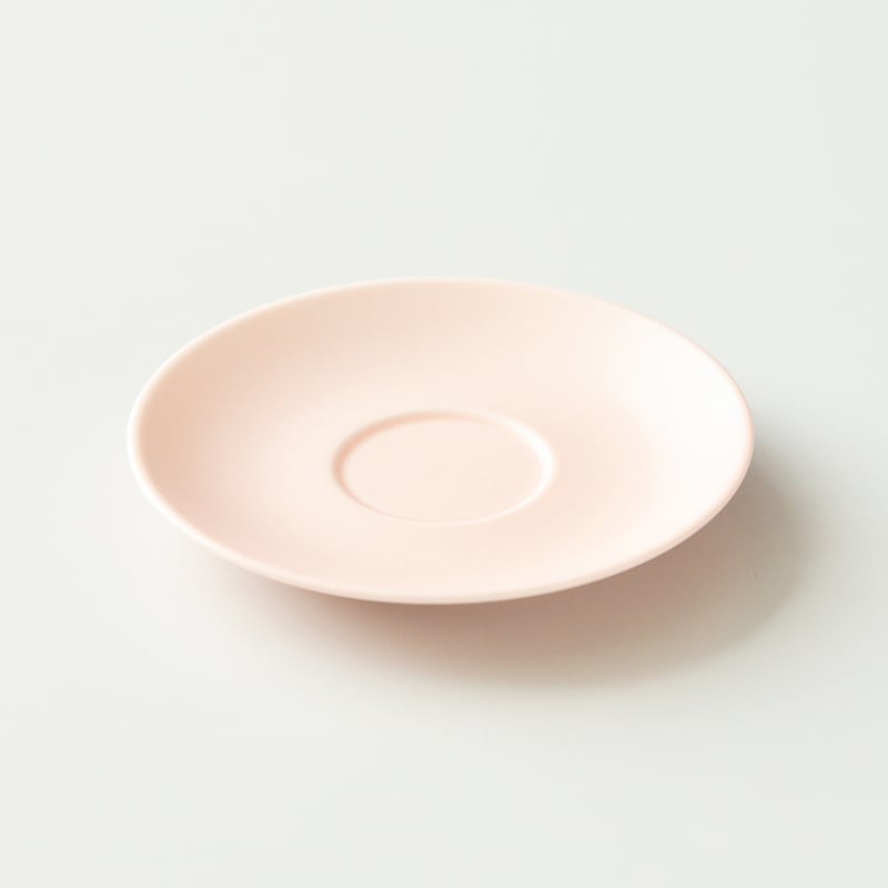 ORIGAMI - Aroma Ceramic Saucer Matt Pink