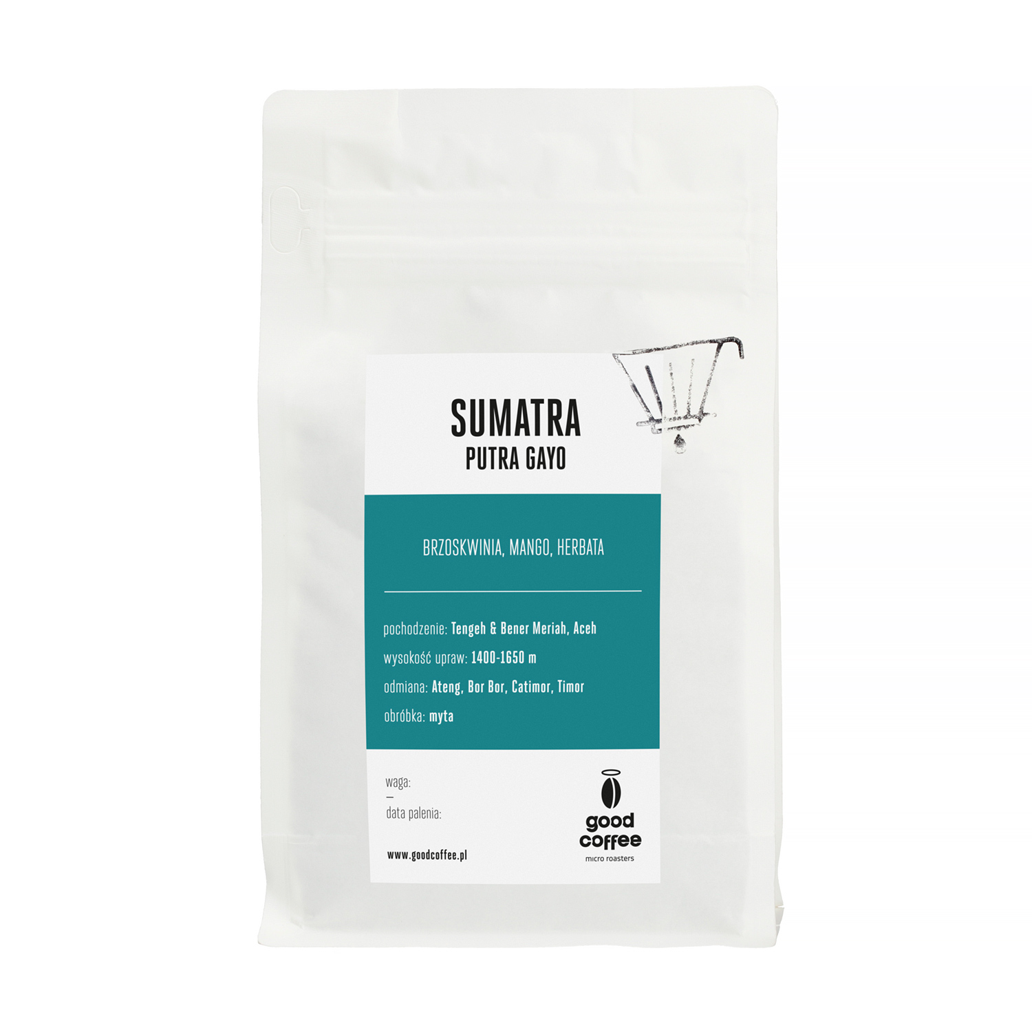 Good Coffee - kawa ziarnista Sumatra Putra Gayo Washed Filter 250 g