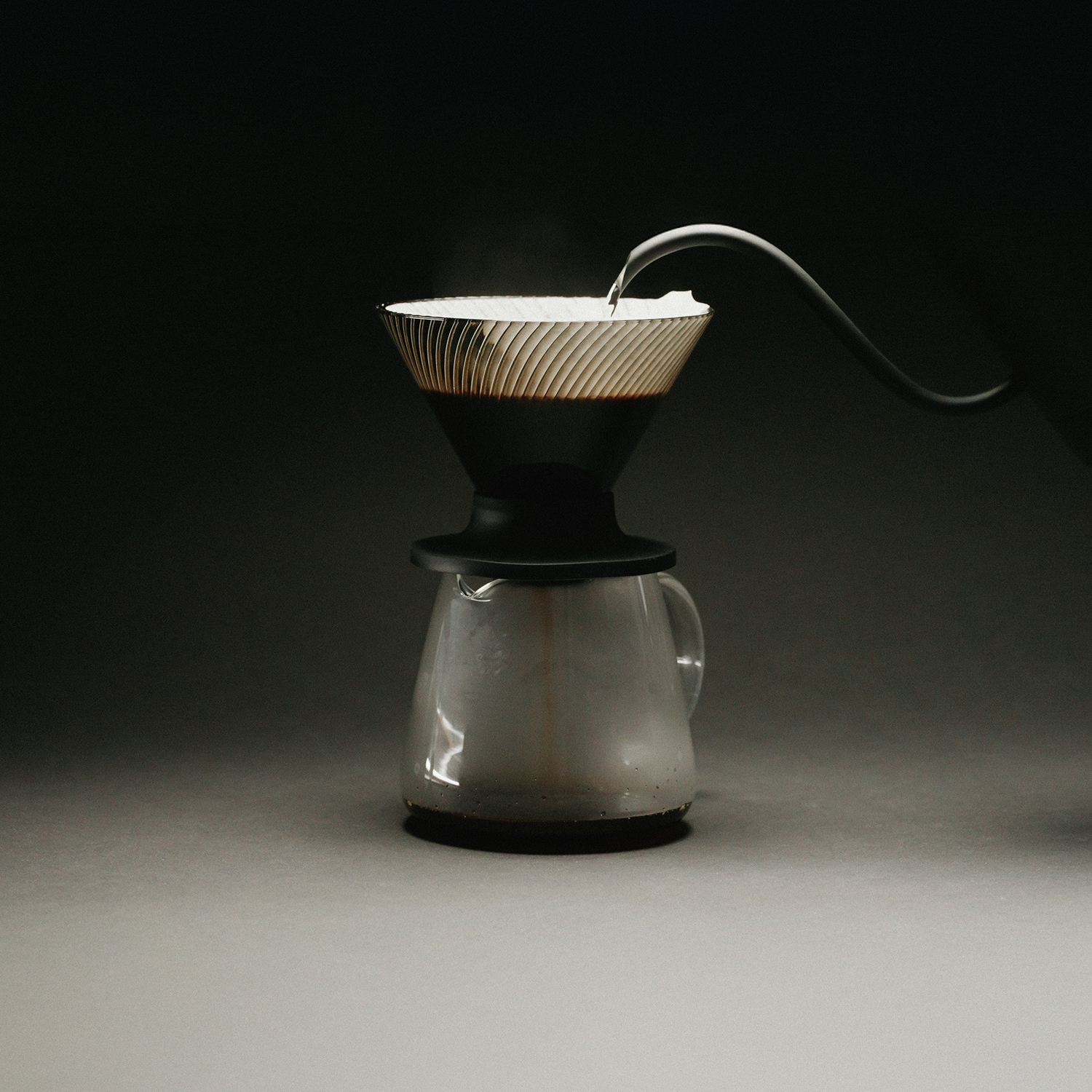 Hario - NEO V60-02 Tritan Coffee Dripper - Black