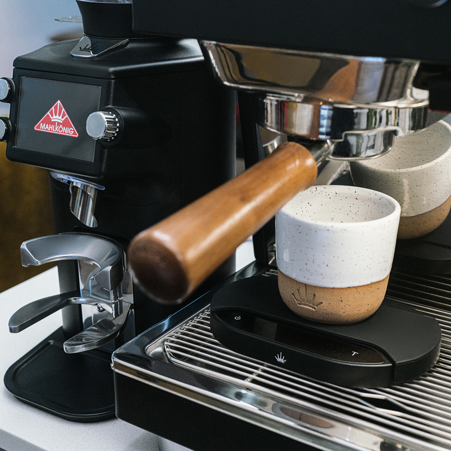 Mahlkonig - waga Sync Scale - Czarna