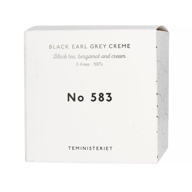 Teministeriet - 583 Black Earl Grey Creme - Loose Tea 100g - Refill
