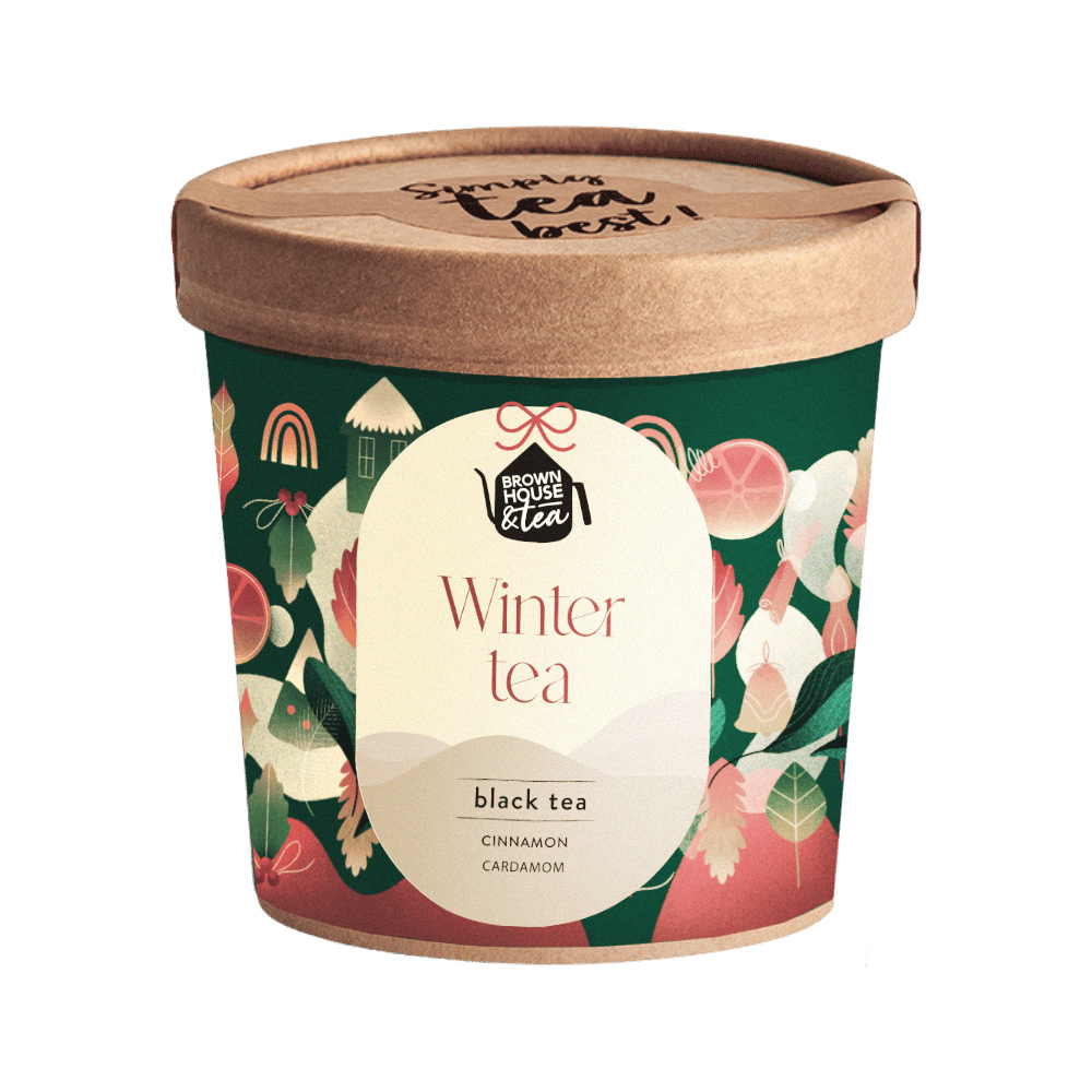 Brown House & Tea - Winter tea - Herbata sypana 50g