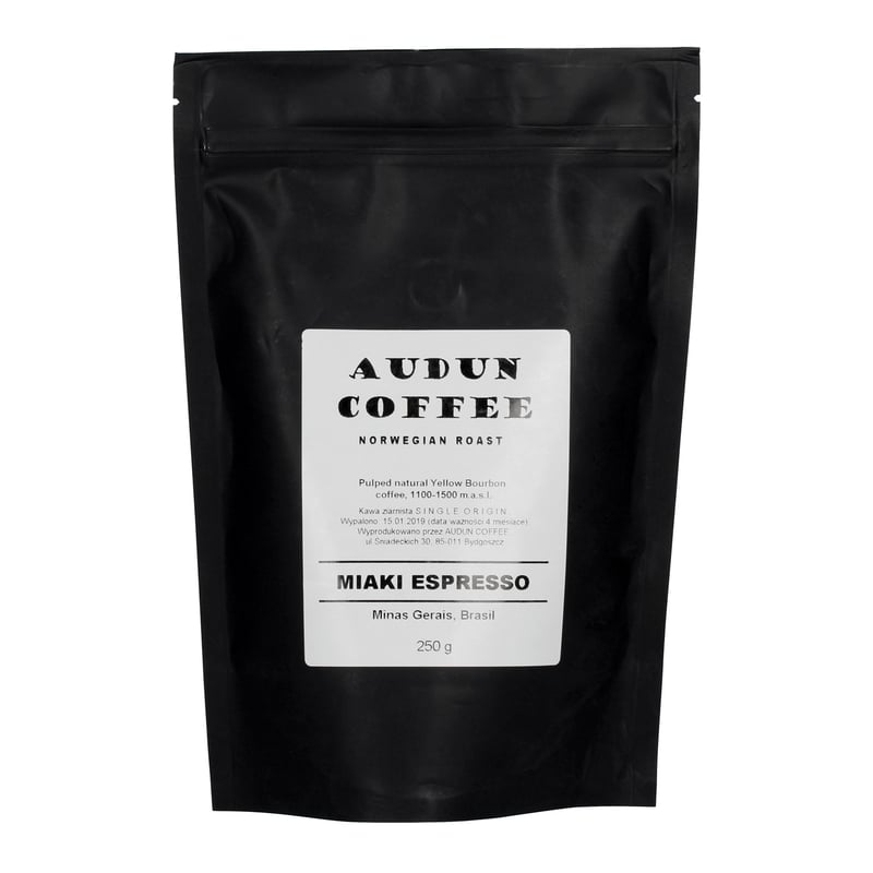 Audun Coffee - Brazylia Fazenda Rainha Miaki Espresso 250g