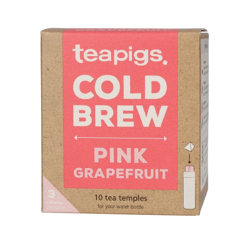 teapigs Pink Grapefruit - Cold Brew 10 piramidek (outlet)