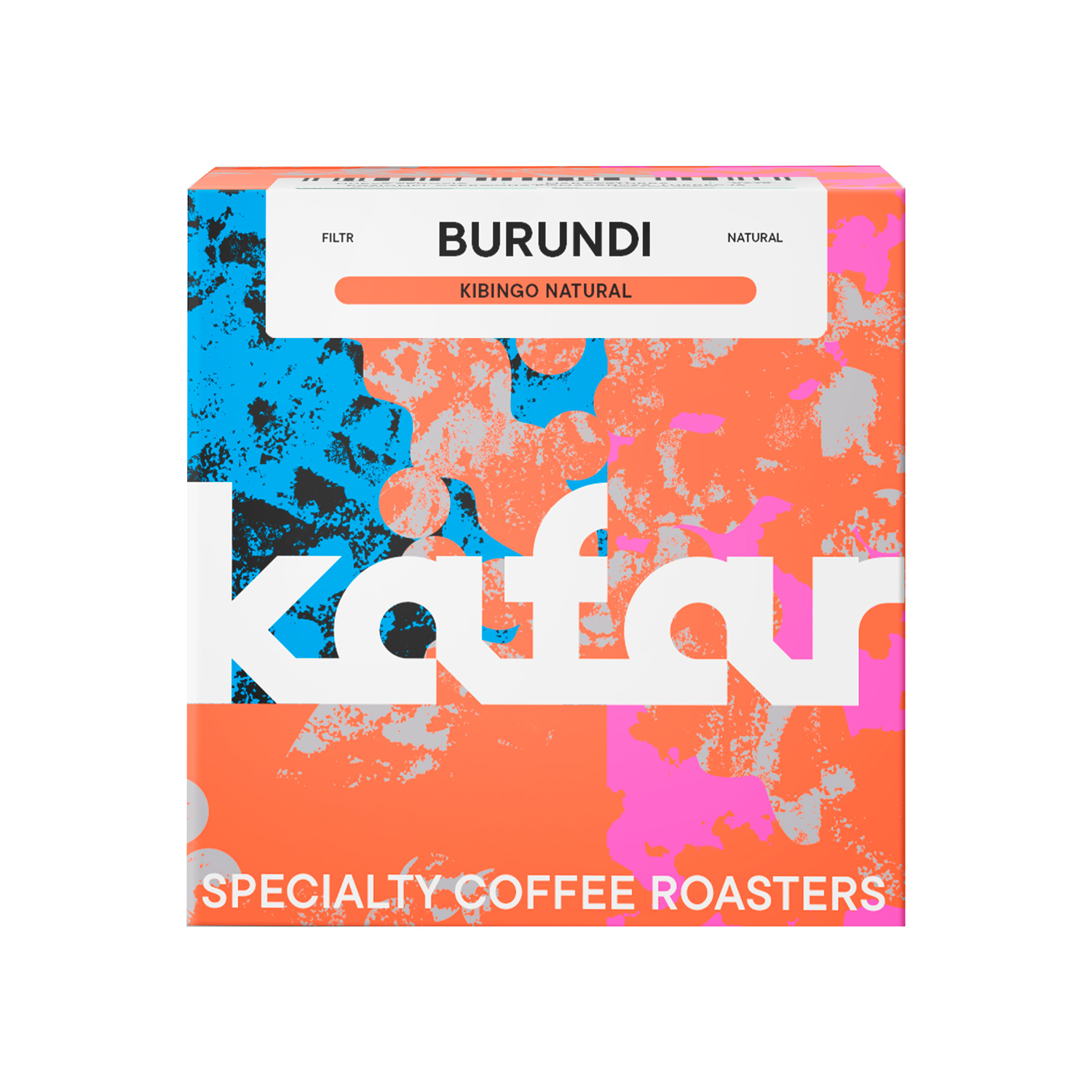 Kafar - kawa ziarnista Burundi Kibingo Natural Filter 250 g