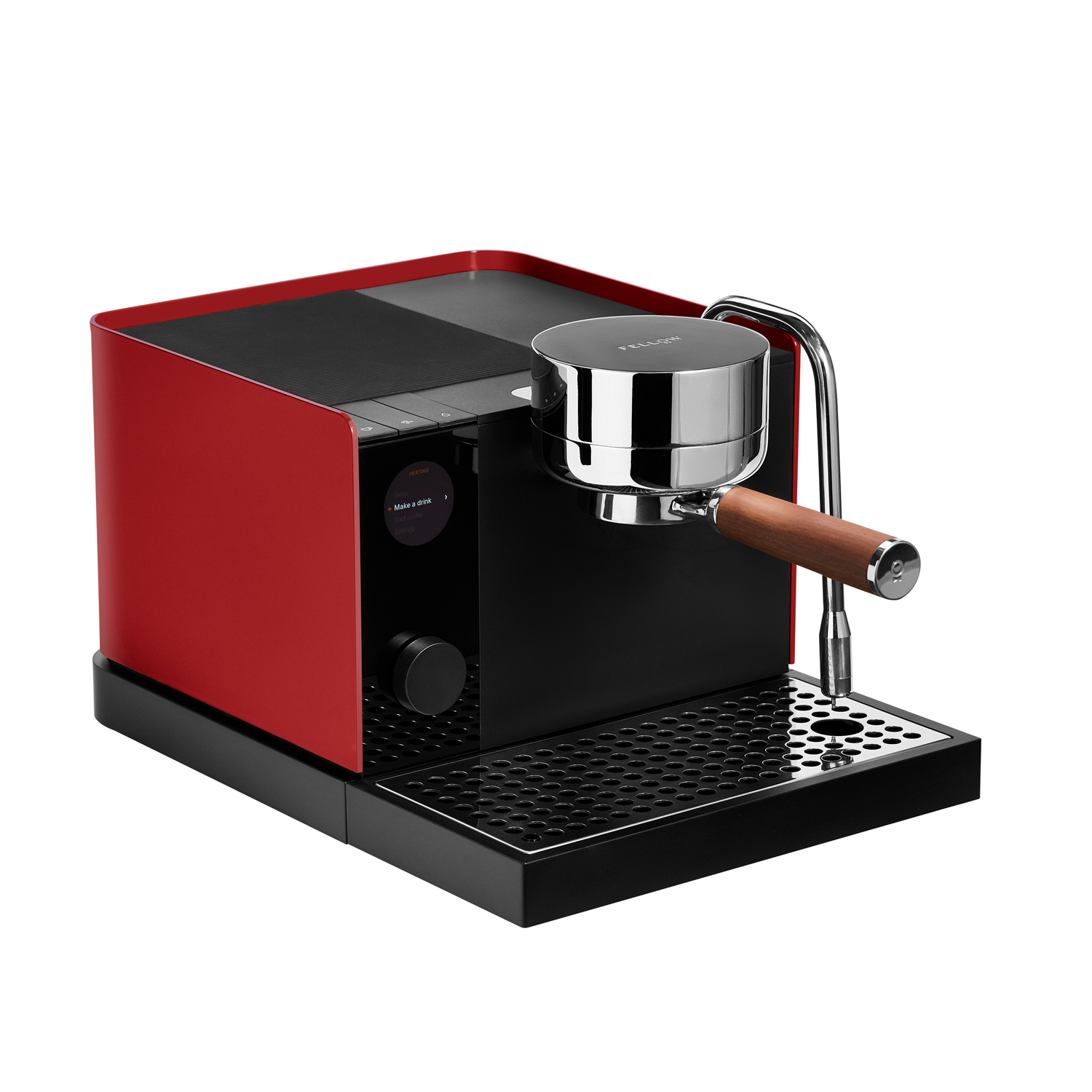 Fellow - Espresso Series 1 - Cherry Red with Walnut