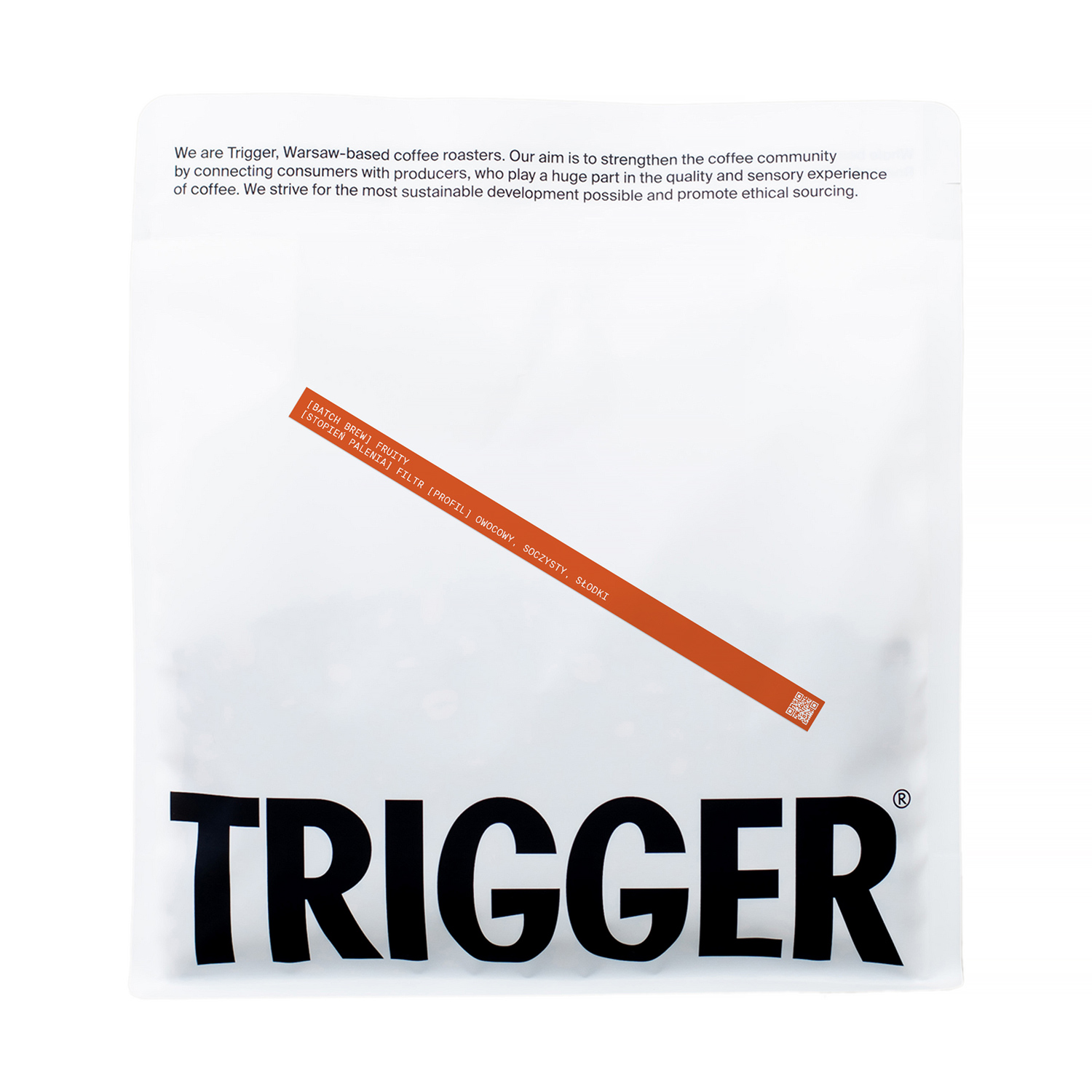 Trigger - kawa ziarnista Fruity Batch Filter 1 kg