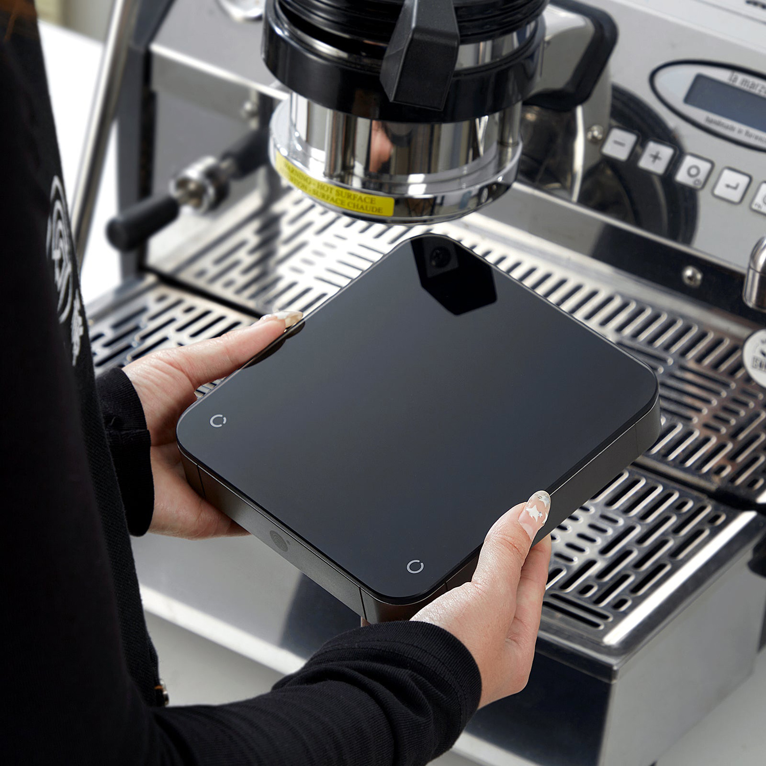 zeroHero - Waga do kawy Smart Coffee Scale 3.0 czarna