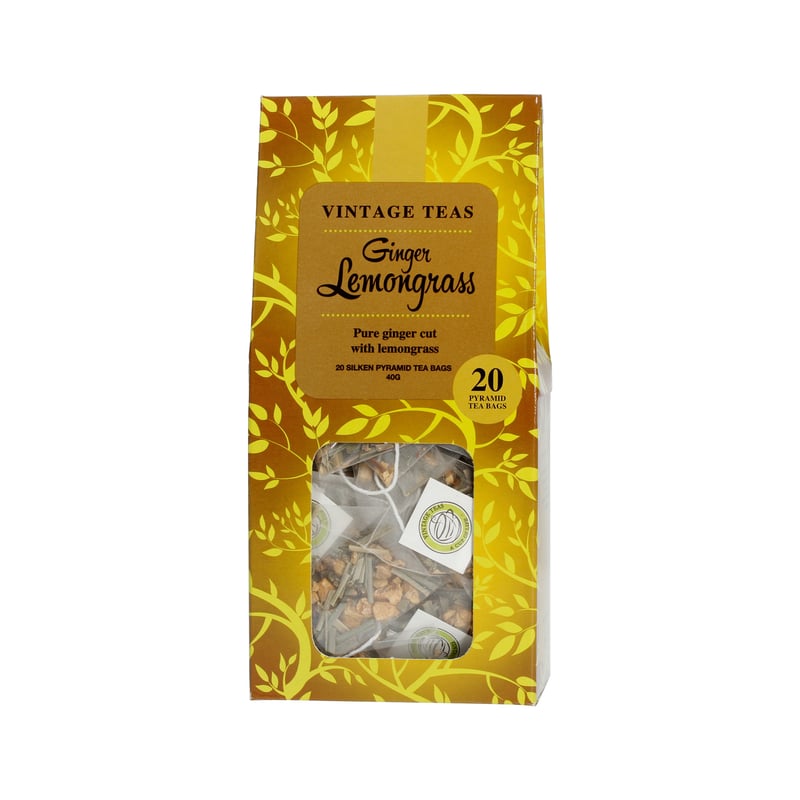 Vintage Teas Ginger Lemongrass - 20 Tea Bags