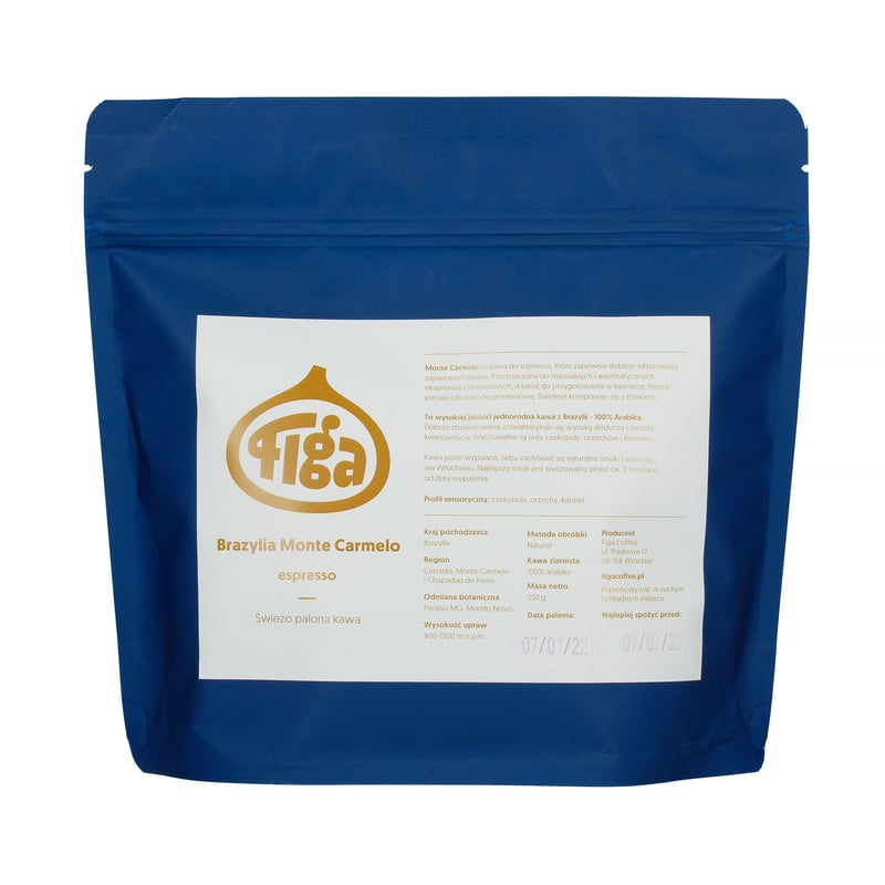 Figa Coffee - Brazylia Monte Carmelo Espresso 250g