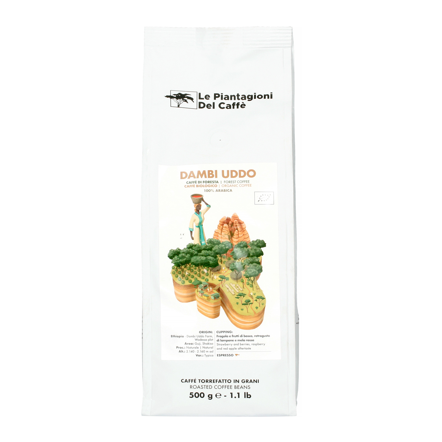 Le Piantagioni del Caffe - Ethiopia Dambi Uddo 500g