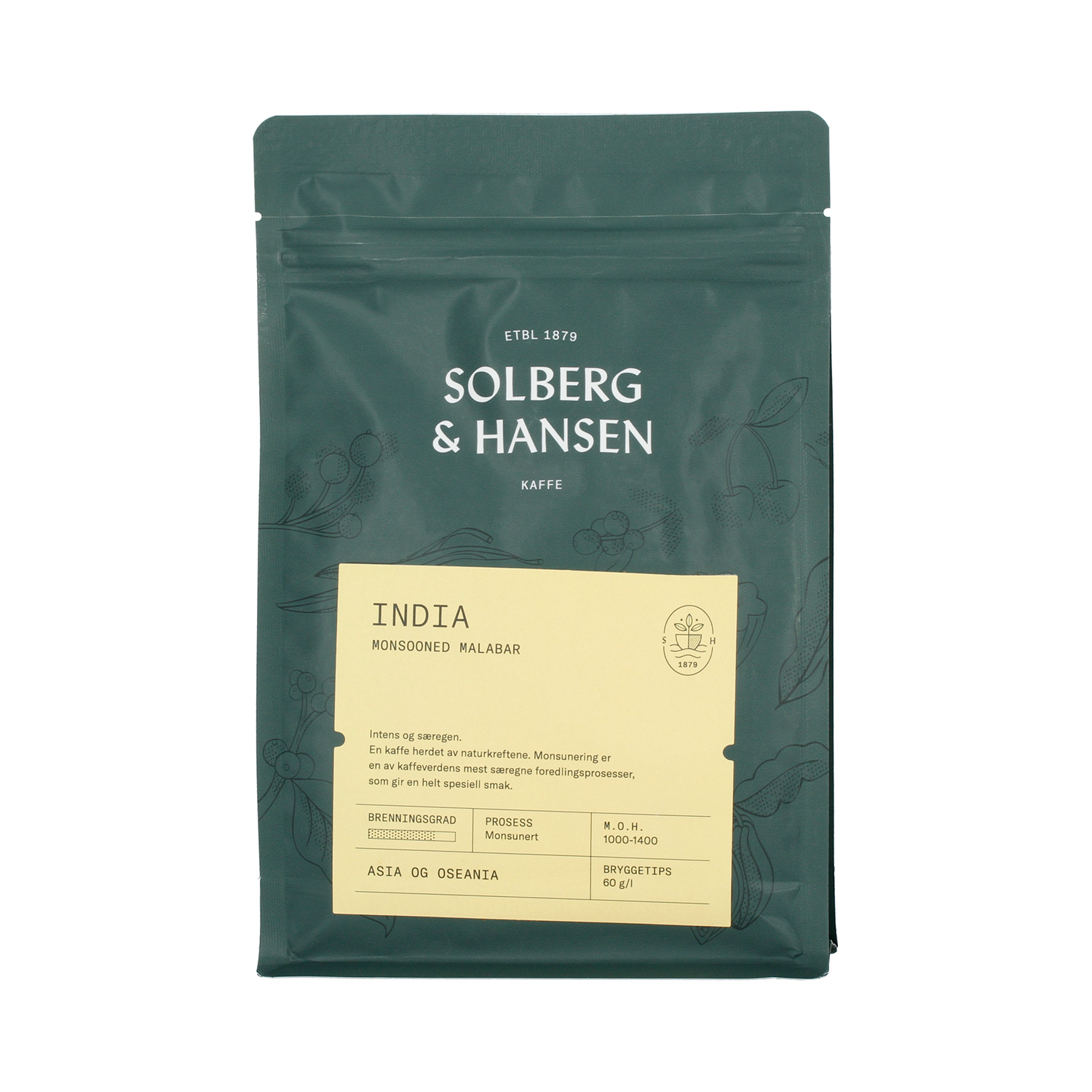 Solberg & Hansen - Indie Monsooned Malabar AA Filter 250g