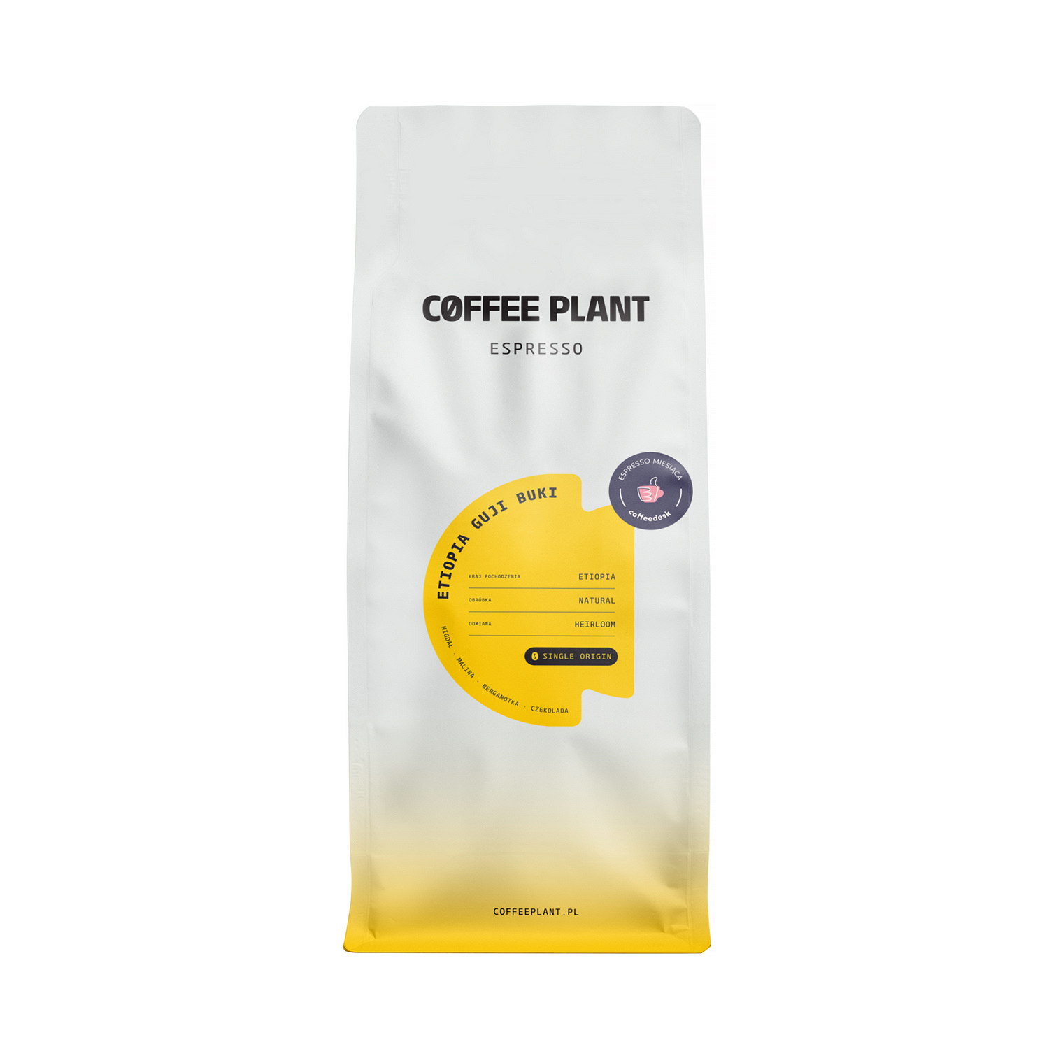ESPRESSO OF THE MONTH: COFFEE PLANT - Ethiopia Guji Buki Natural Espresso 1 kg