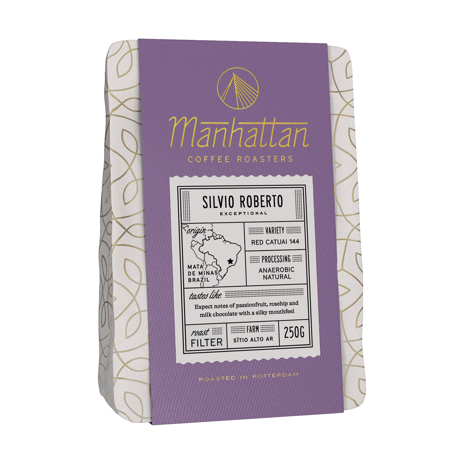 Manhattan Coffee Roasters - Brazylia Silvio Roberto 2023 Anaerobic Honey Filter 250g