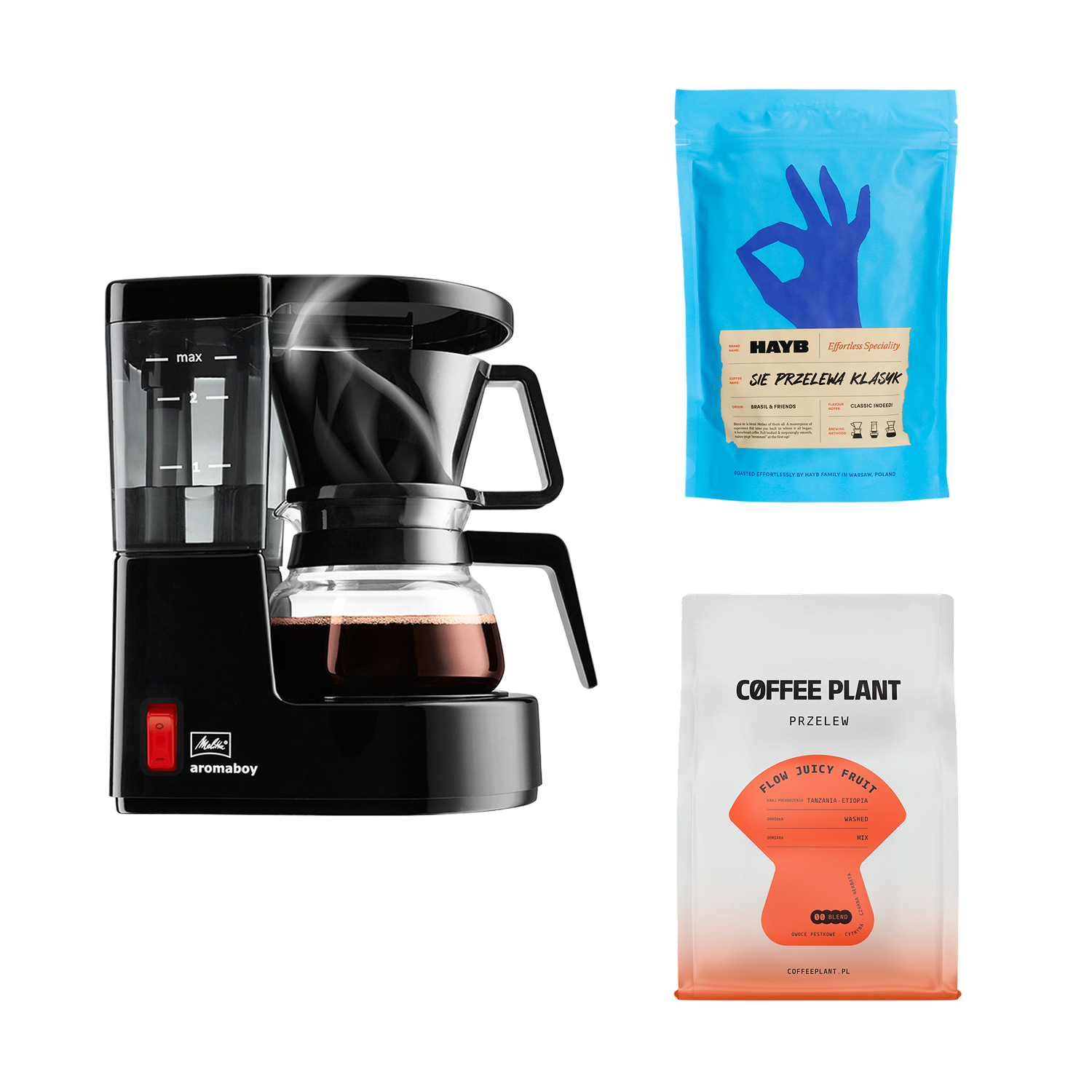 Melitta - Aromaboy Black - Filter Coffee Machine