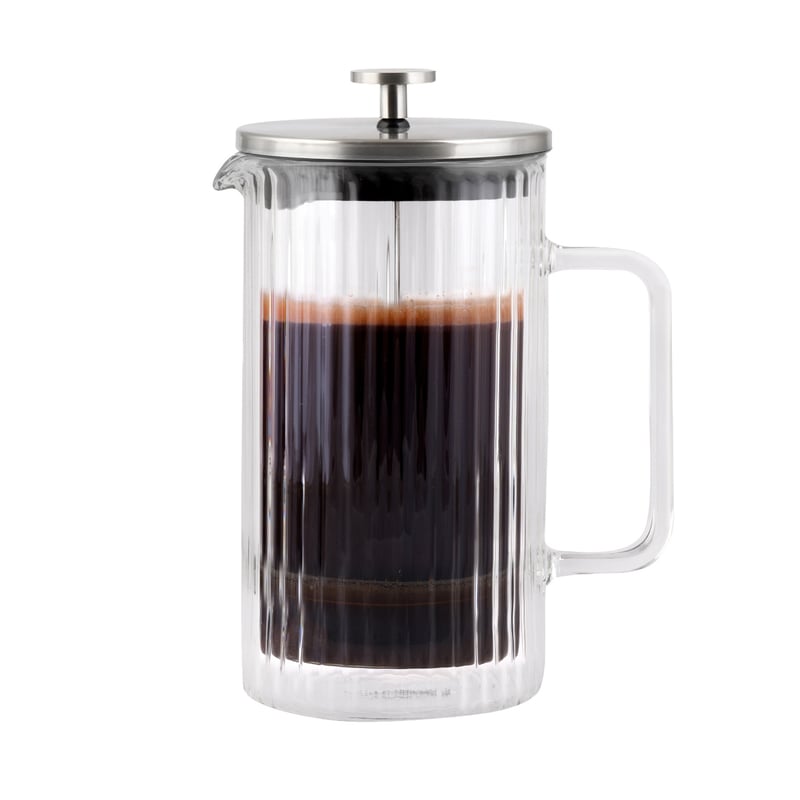 Vialli Design - Tulip French Press srebrny mat 1l