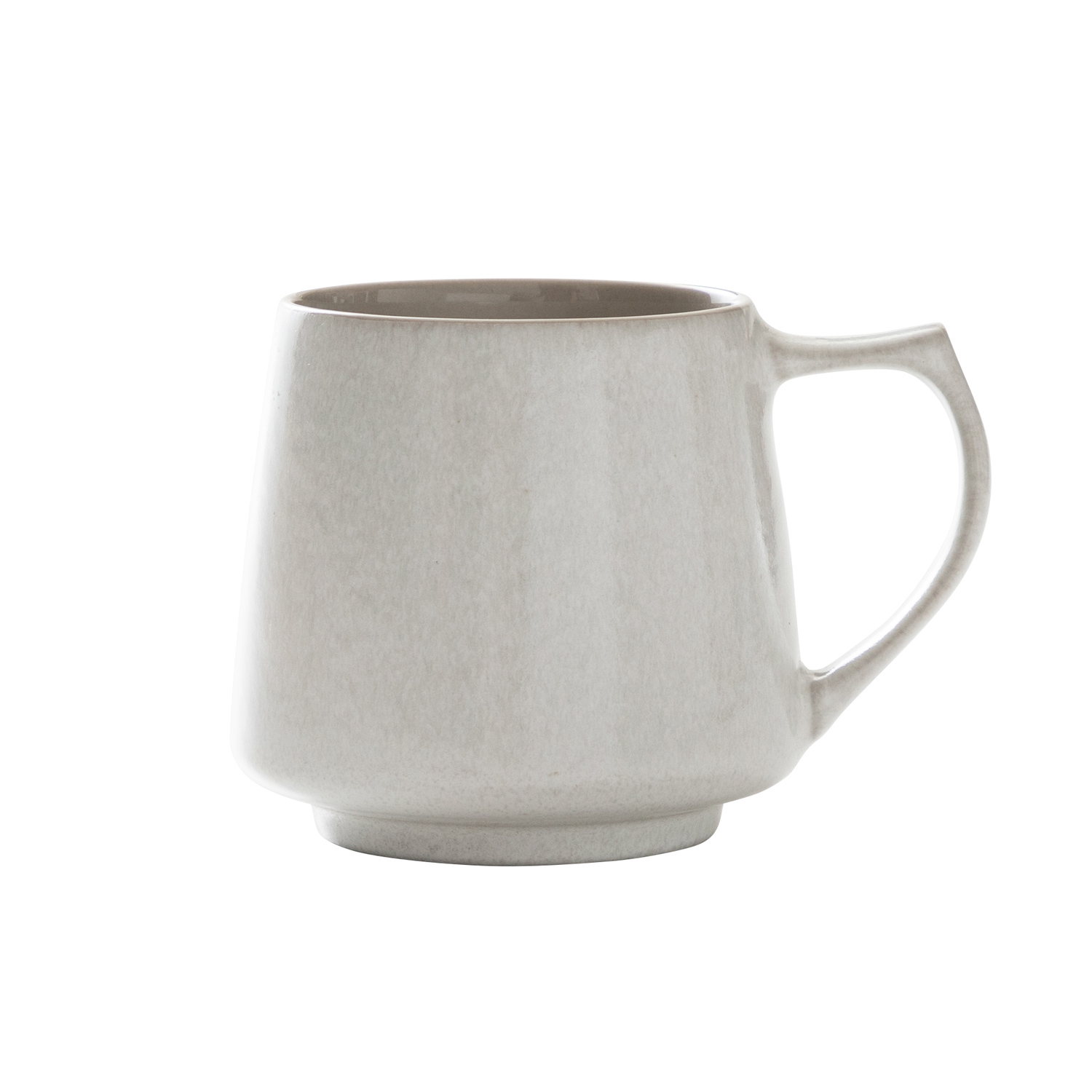 ORIGAMI - Kubek ceramiczny Aroma Vintage 320 ml - Popielaty