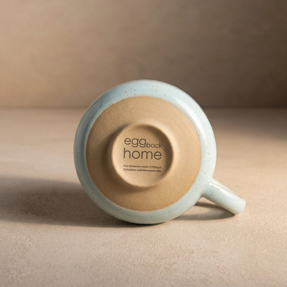 Egg Back Home - Minted Stoneware Dog Mom Mug 300 ml 