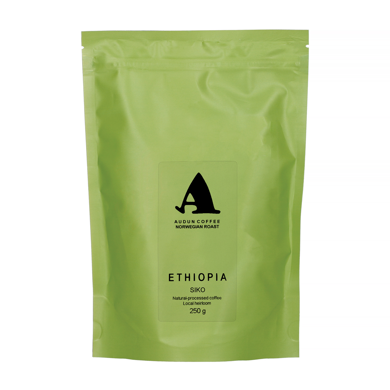 Audun Coffee - kawa ziarnista Etiopia Siko Natural Filter 250 g