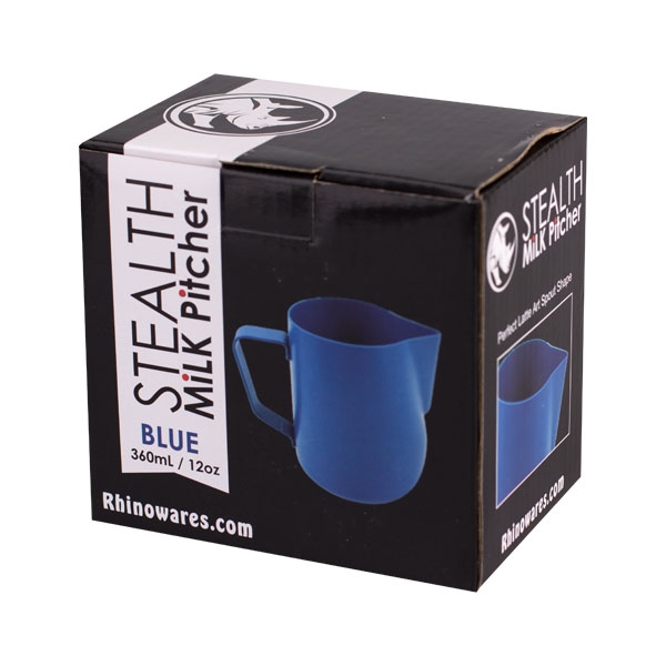 Rhinowares Barista Milk Pitcher - dzbanek niebieski 360 ml