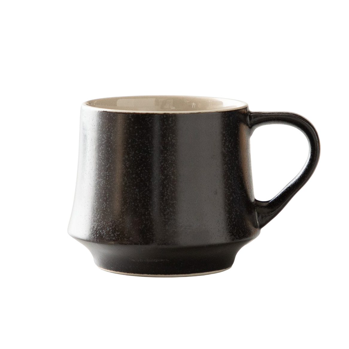 ORIGAMI - Kubek ceramiczny Flare Mug 300ml Czarny