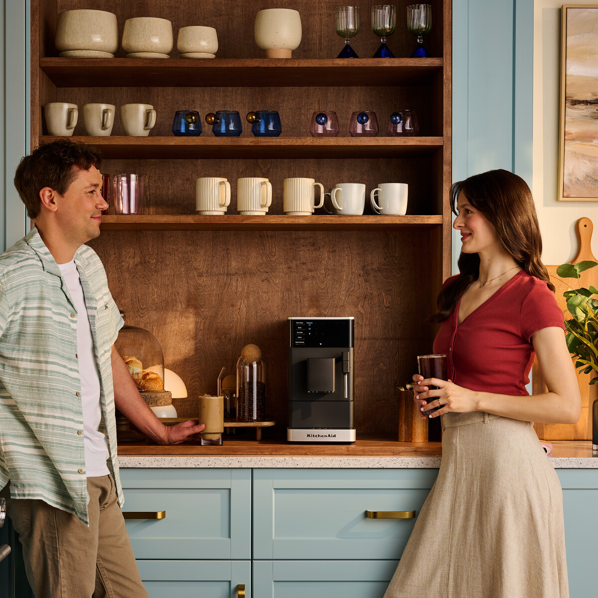 KitchenAid - Automatic Espresso Machine KF2 matte black