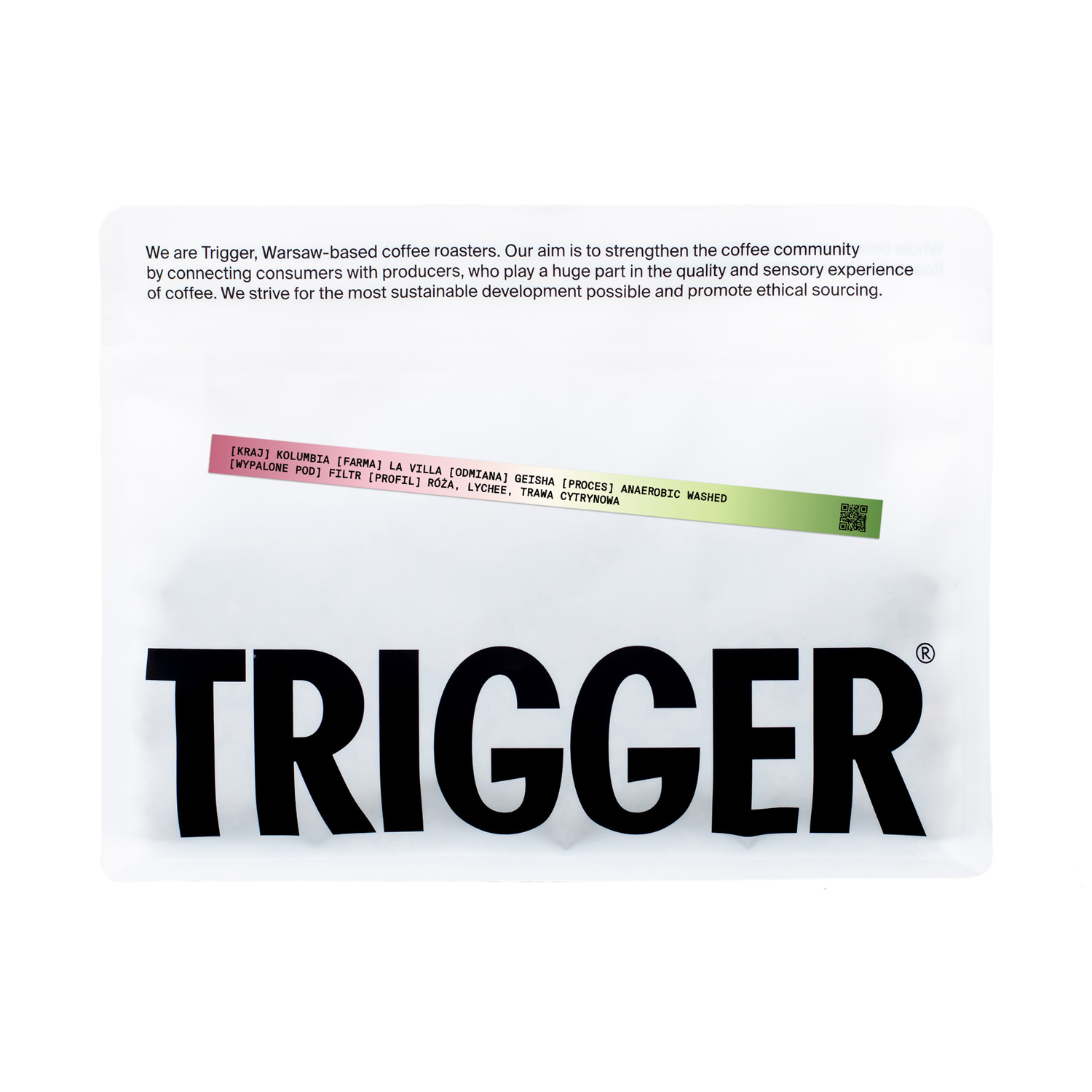 Trigger - Colombia La Villa Geisha Anaerobic Washed Filter 250 g