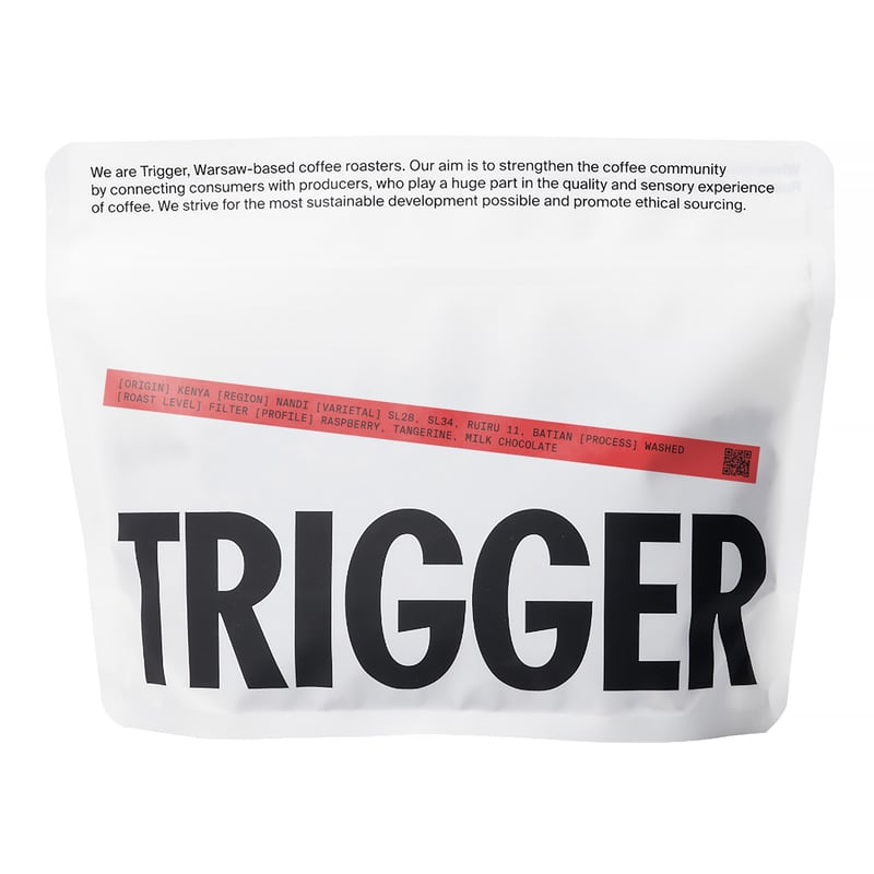 Trigger - Kenia Nandi Washed Filter 250g