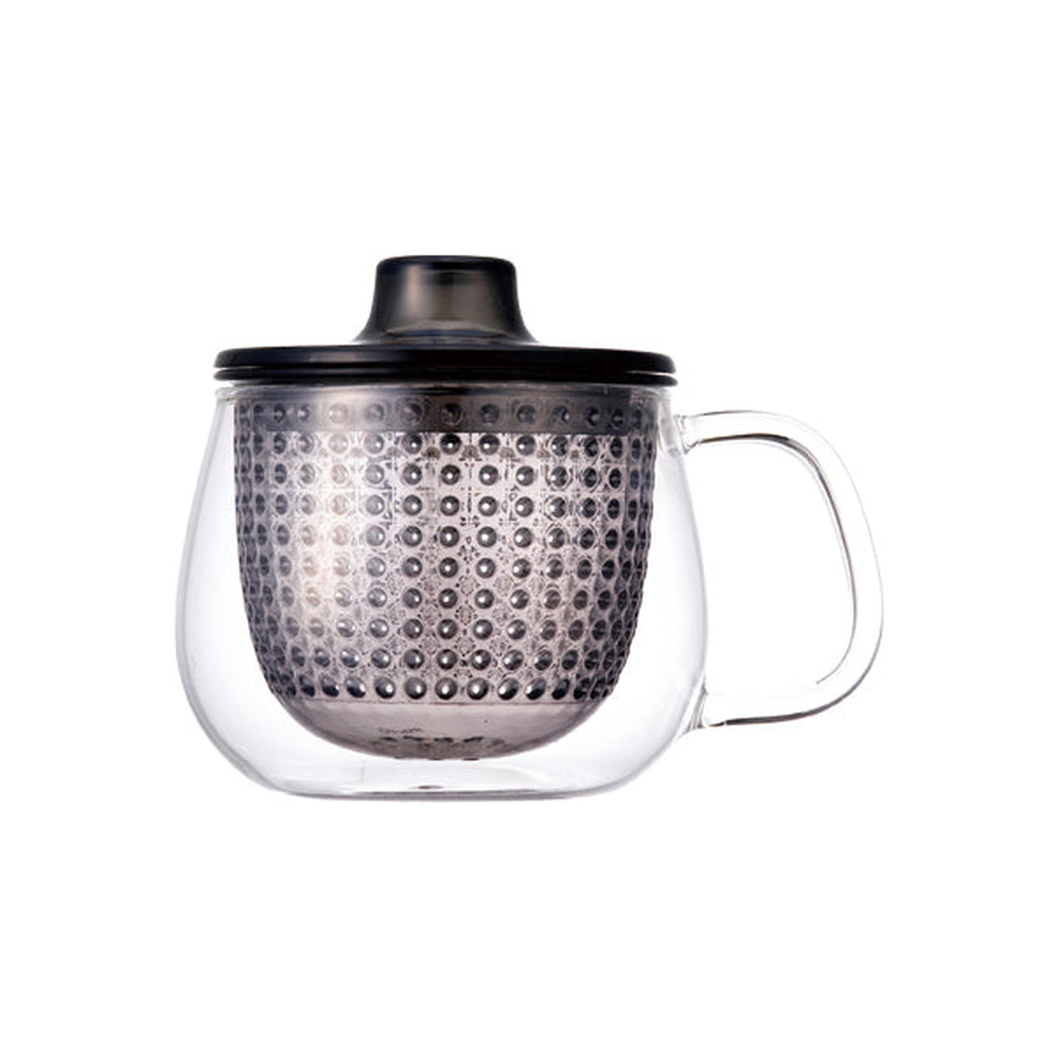 KINTO - UNITEA Unimug - Mug with Tea Strainer 350ml Gray