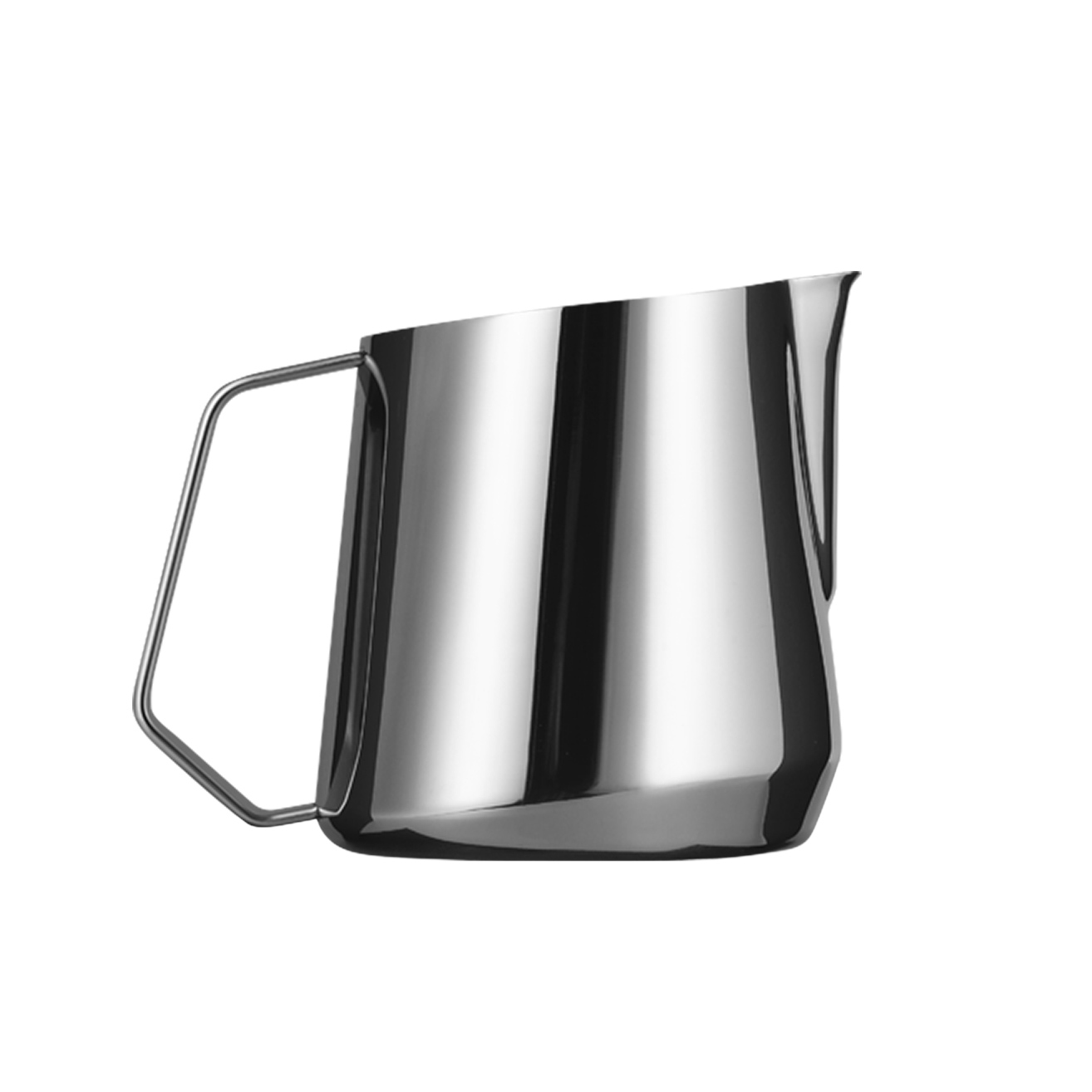 MHW-3BOMBER - Dzbanek do spieniania mleka U-shape GT stal nierdzewna połysk 400 ml 
