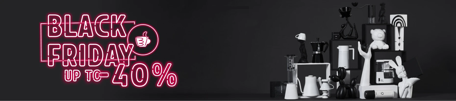 Black Weeks 2025 w Coffeedesk - najlepsze promocje ekspresów, kaw i herbat na Black Friday | sklep Coffeedesk