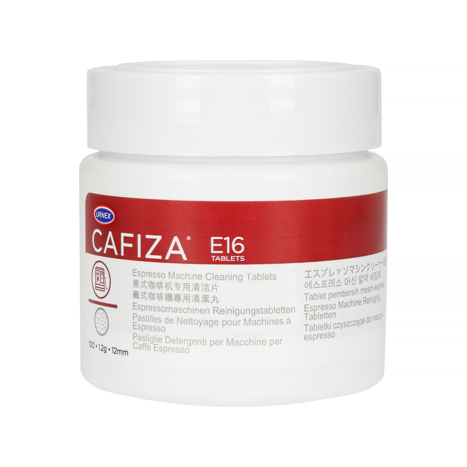 Urnex Cafiza E16 - Tabletki do czyszczenia ekspresów - 100 sztuk