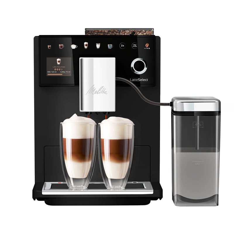 Melitta - LatteSelect Facelift Frosted Black