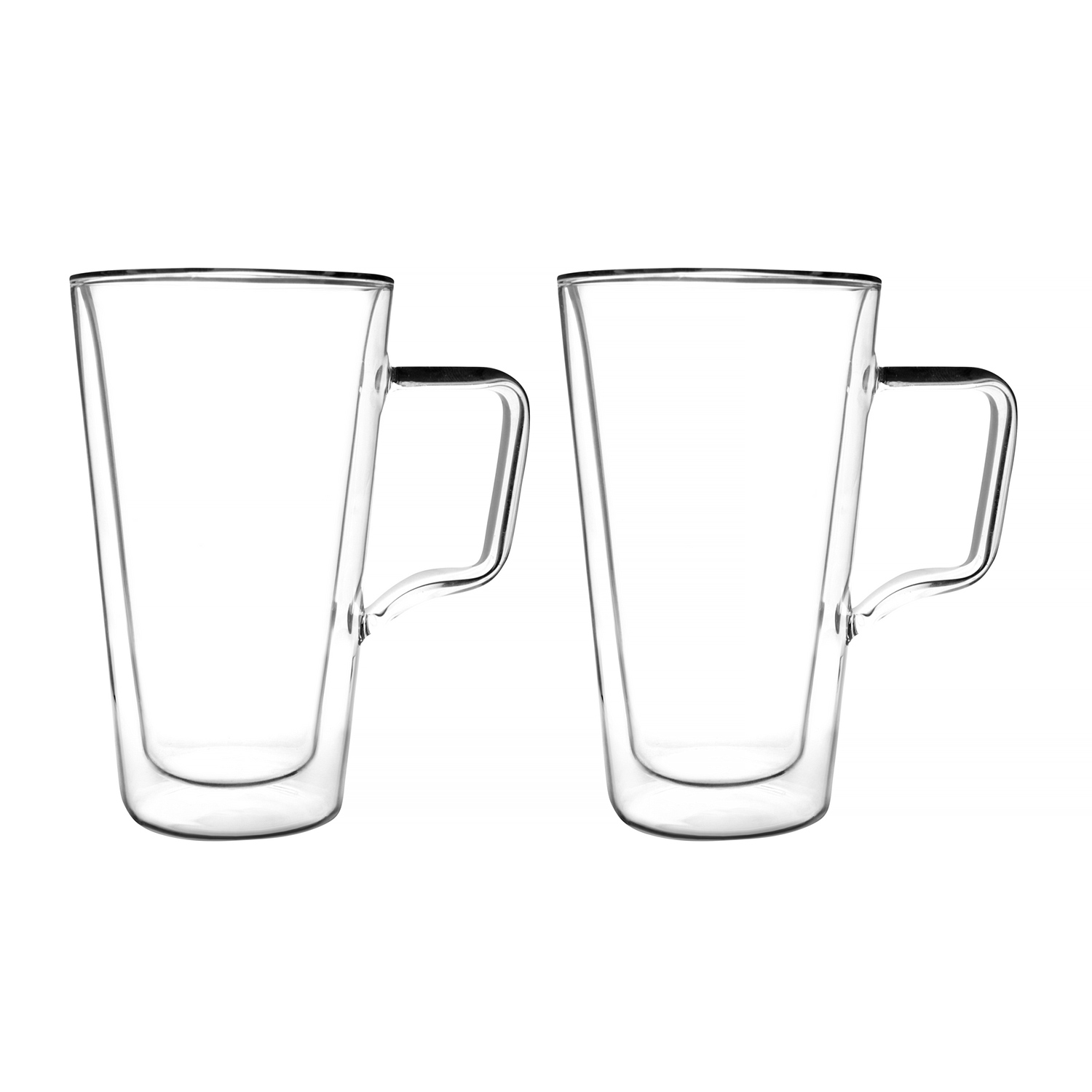 Vialli Design - Diva Set of 2 Latte Glasses 350ml