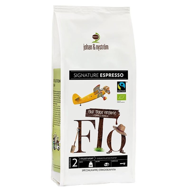 Johan & Nyström - Espresso Fairtrade FTO
