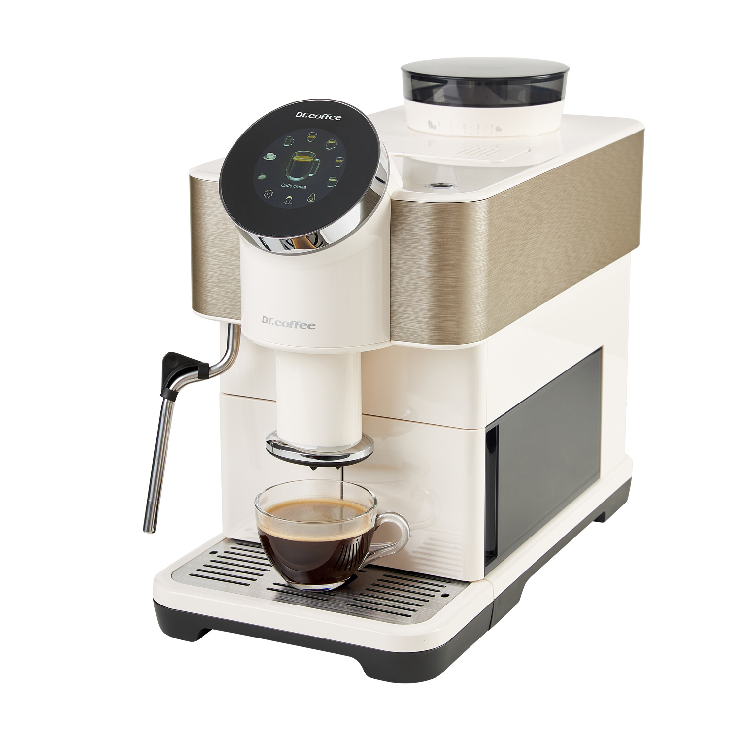 Dr. Coffee - H1 Biały - Ekspres ciśnieniowy