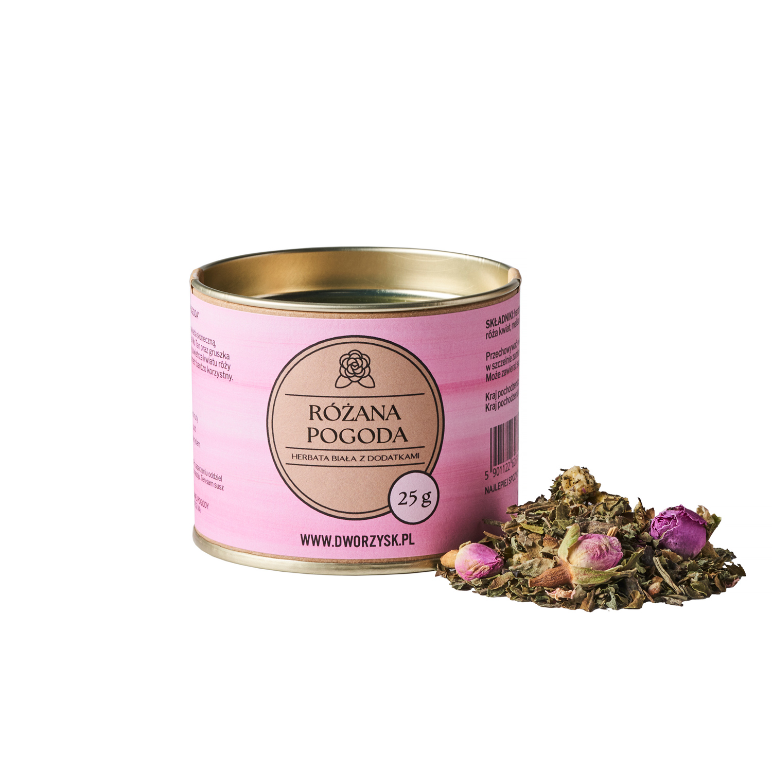 Dworzysk - Różana Pogoda - Loose Tea 25g