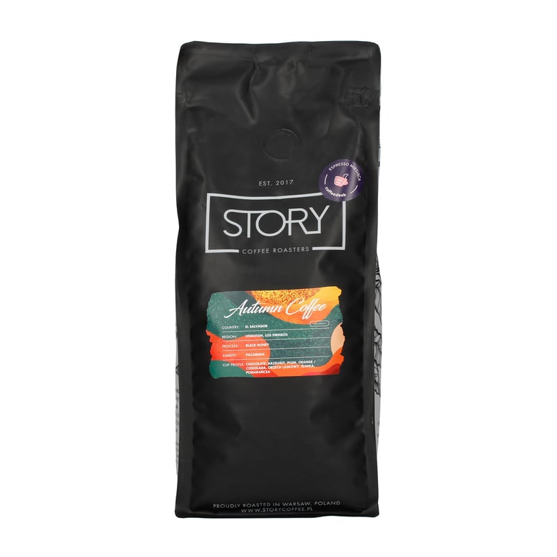 ESPRESSO MIESIĄCA: Story Coffee - Salwador Los Pirineos Black Honey 1kg