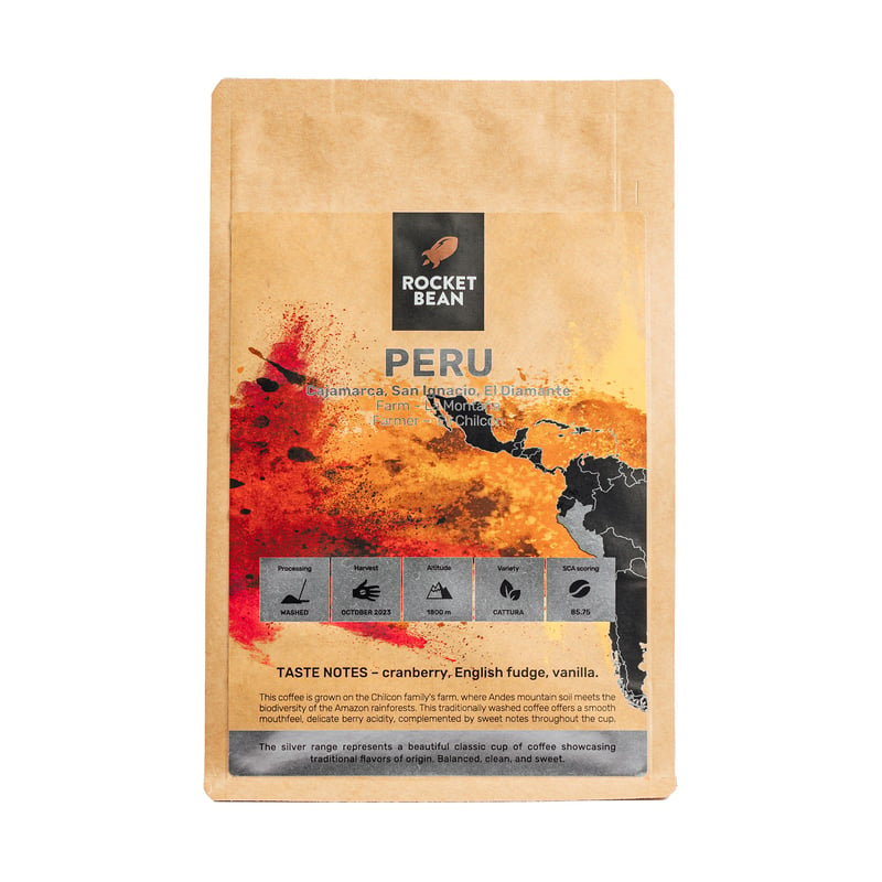 Rocket Bean - Peru El Diamante Washed Filter 200g