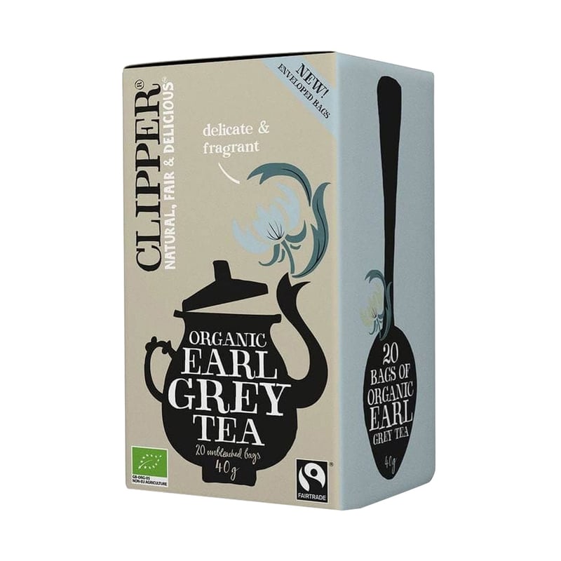 Clipper - Organic Earl Grey Tea - Herbata 20 Torebek
