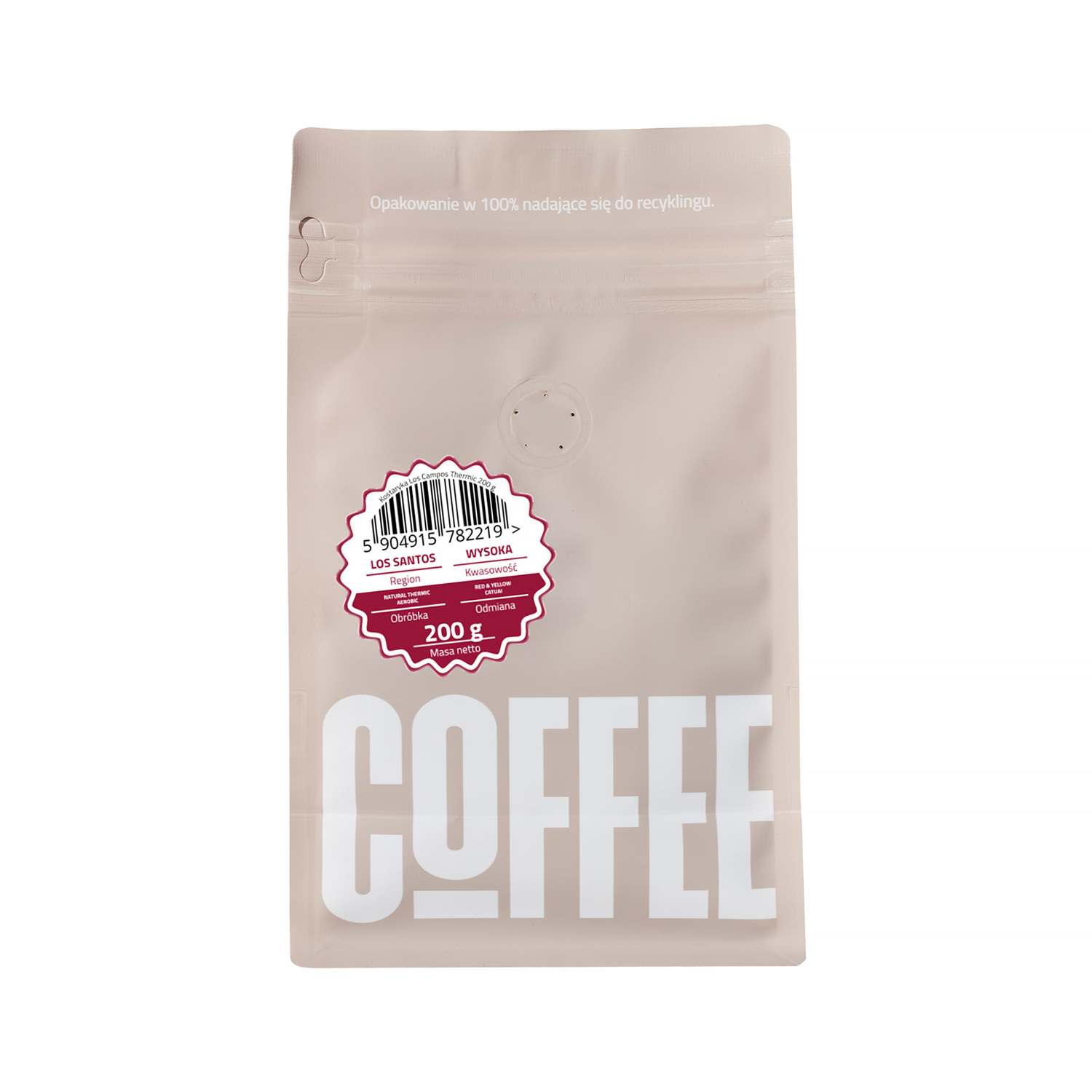 COFFEELAB - kawa ziarnista Kostaryka Los Campos Termic Natural Anaerobic Filter 200 g