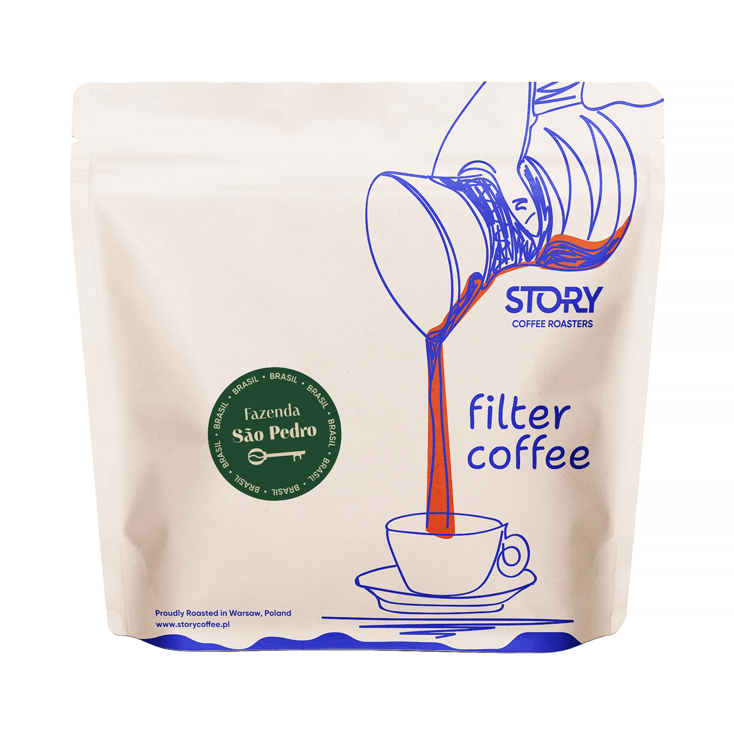 Story Coffee Roasters - Brazil Sao Pedro Explorer Natural Fermented Filter 250 g