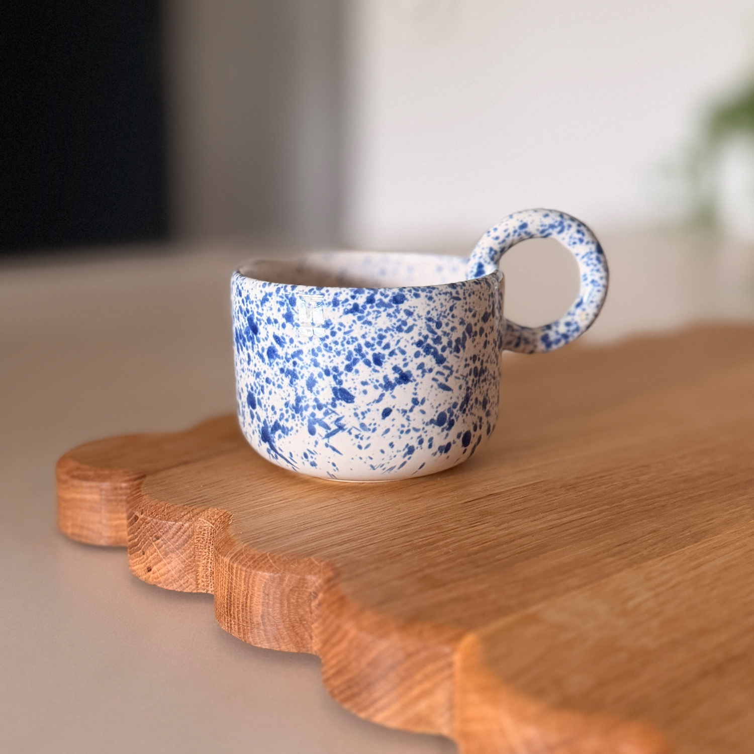 Ceramics 36 - Filiżanka ceramiczna 365 200ml mocno nakrapiana