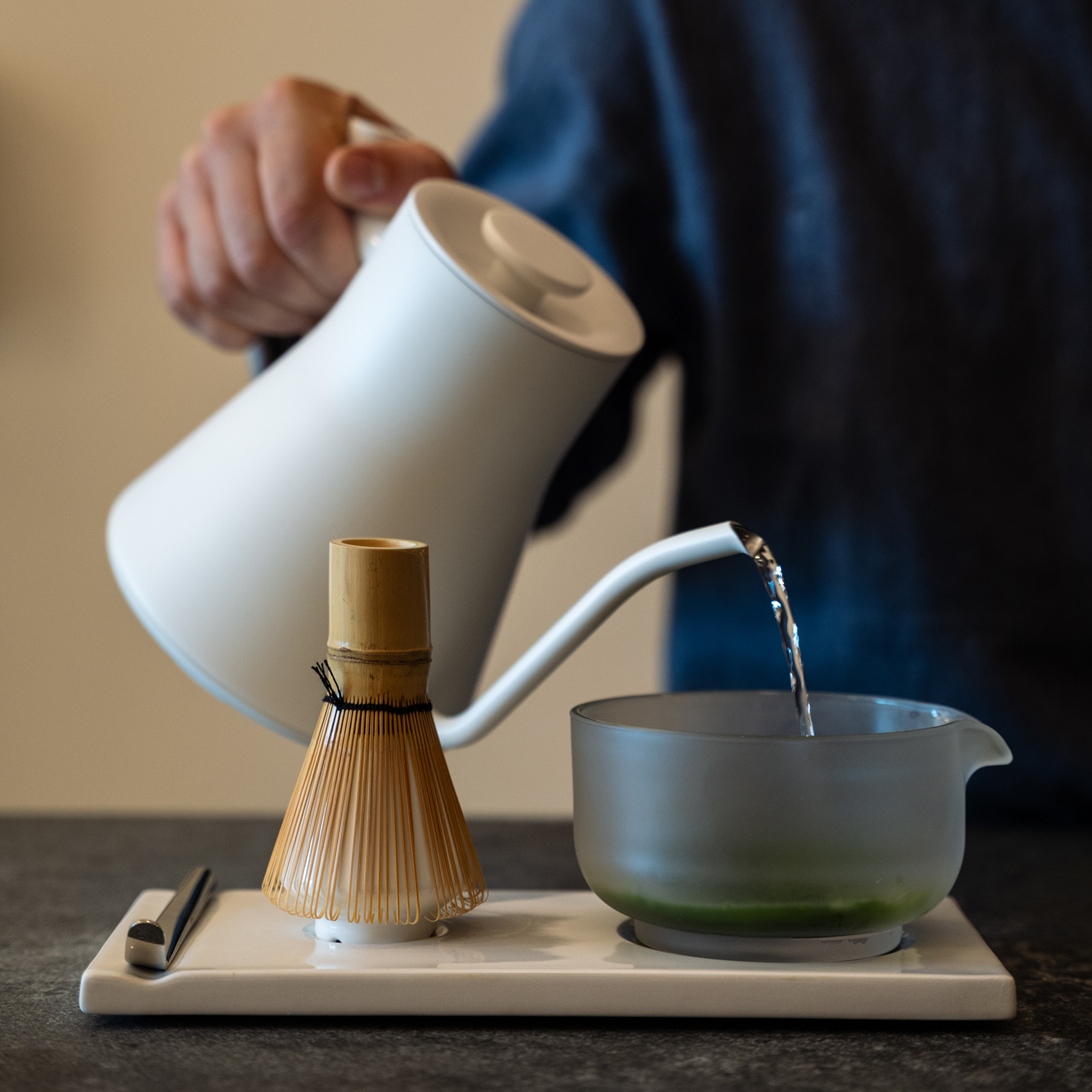 Fellow - Matcha Set Matte White