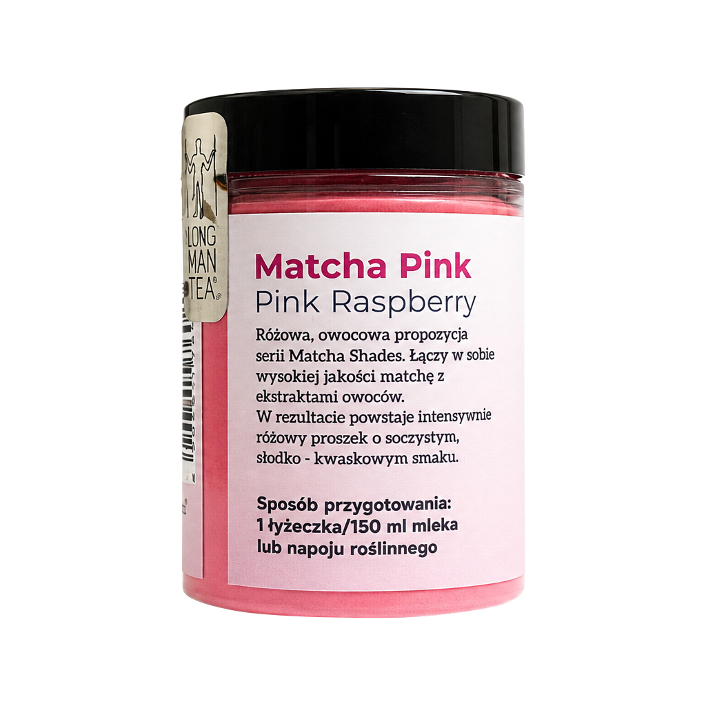 Long Man Tea - herbata zielona Matcha Shades Pink Raspberry 40 g